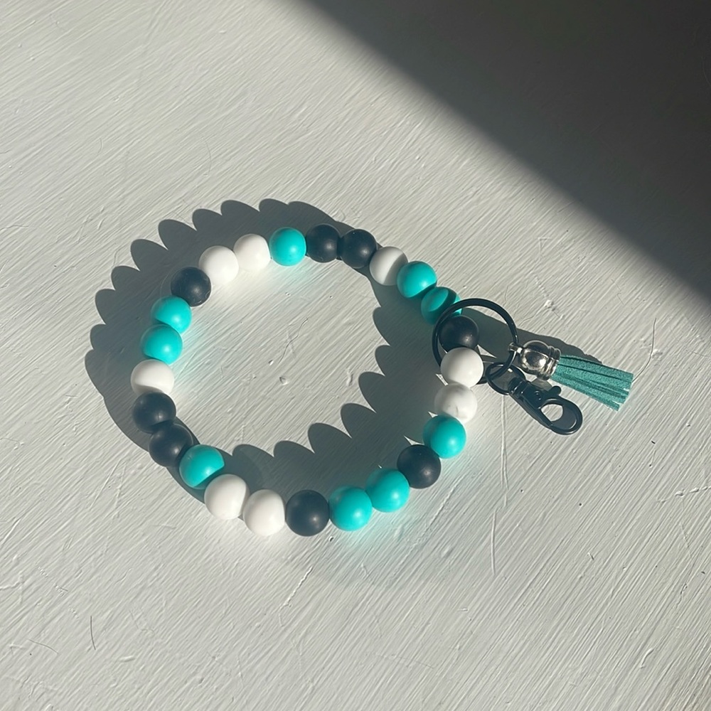 handmade silicone wristlet